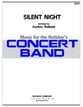 Silent Night Concert Band sheet music cover